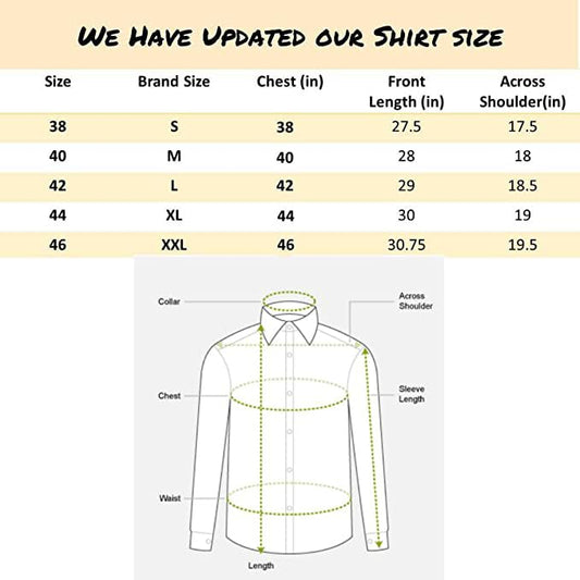 CB-COLEBROOK Men's Regular Fit Solid Spread Collar Cotton Casual Shirt (Large, Dusty Pink)