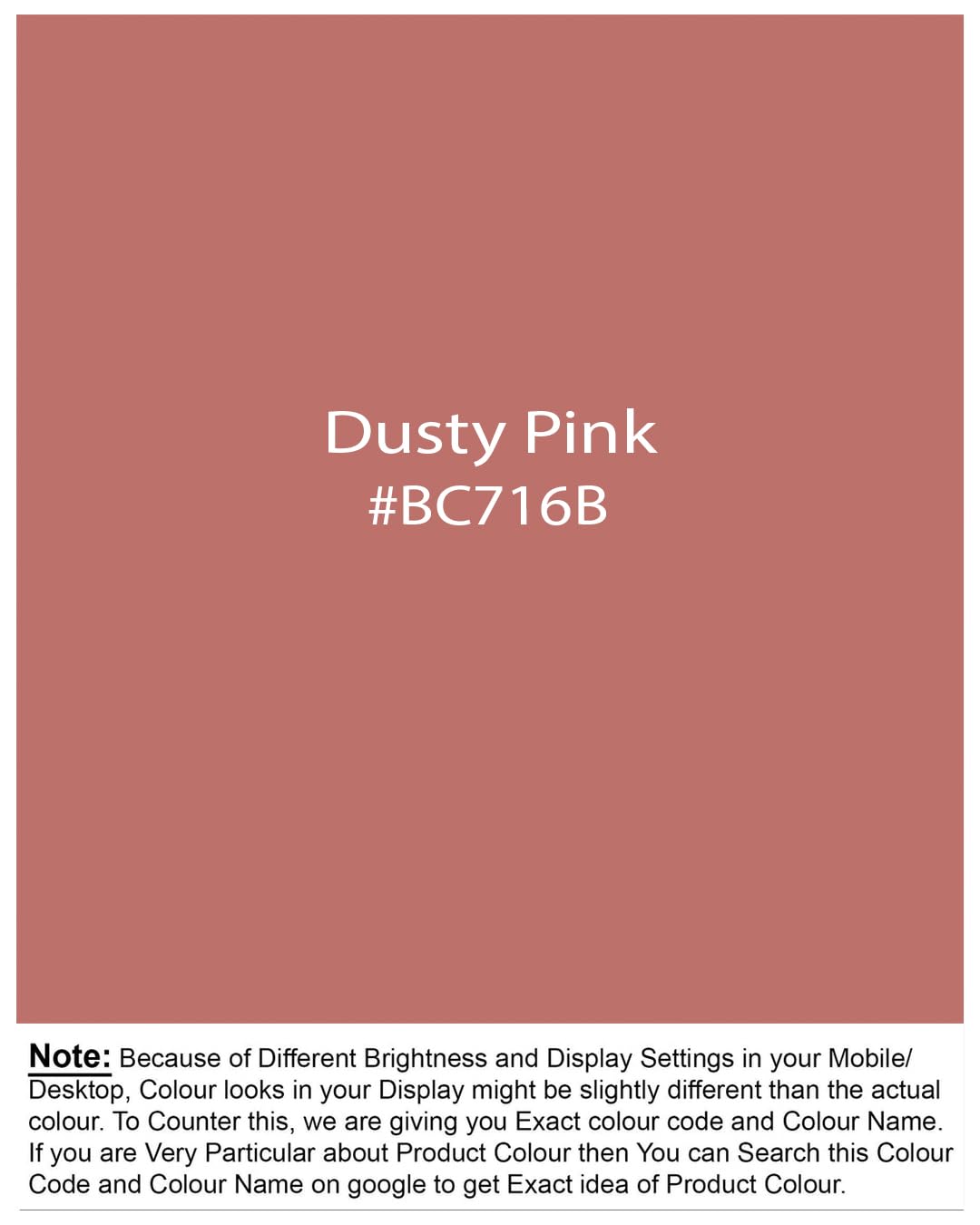 CB-COLEBROOK Men's Regular Fit Solid Spread Collar Cotton Casual Shirt (Large, Dusty Pink)