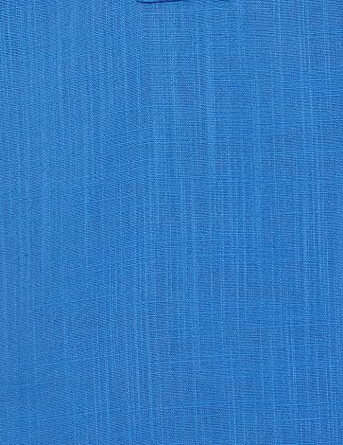 Amazon Brand - Symbol Cotton Solid Regular Men's Kurtas (SYMETHLKUR-1_Blue_M)