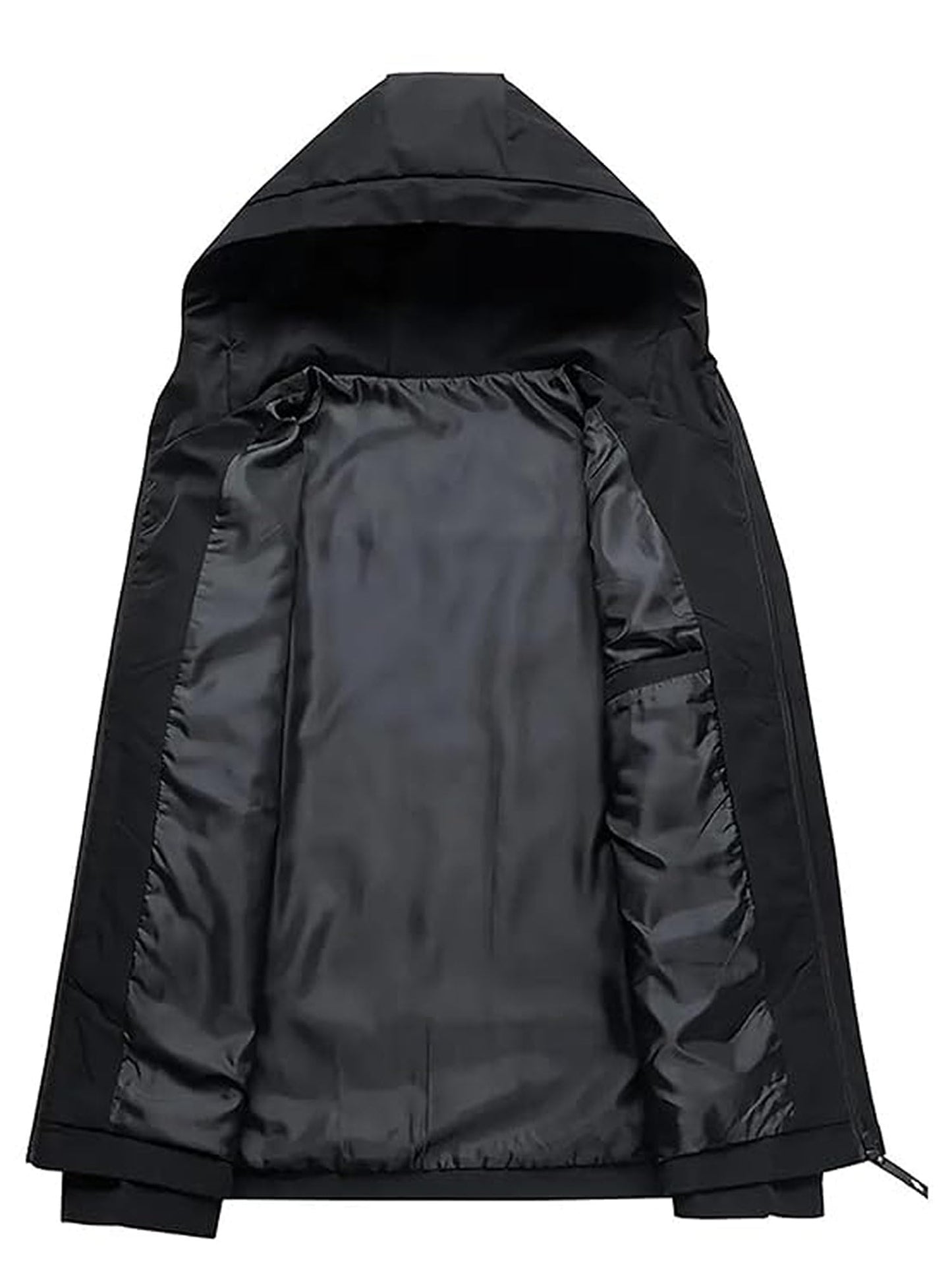 Lymio Jackets || Jacket for men || Lightweight Outwear Jacket (J-7-Black-L)