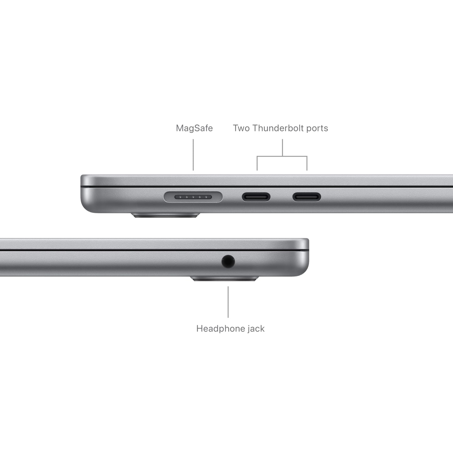 Apple 2024 MacBook Air 15″ Laptop with M3 chip: 38.91 cm (15.3″) Liquid Retina Display, 16GB Unified Memory, 256GB SSD Storage, Backlit Keyboard, 1080p FaceTime HD Camera, Touch ID- Space Grey