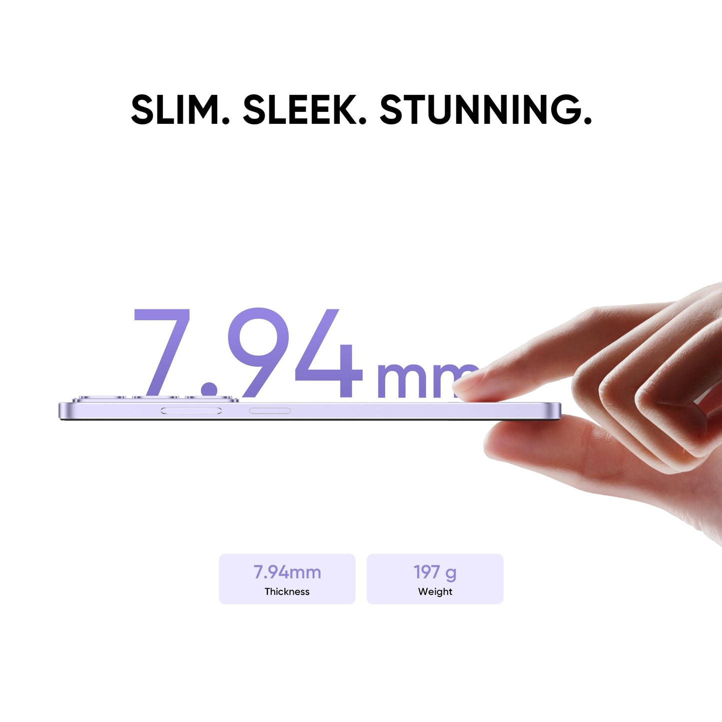 realme NARZO 80 Lite 5G (Crystal Purple, 6GB+128GB) | 6000mAh Long-Lasting Battery | MediaTek Dimensity 6300 5G | AI Assist | IP64 Rated Water & Dust Resistance | Military-Grade Durability