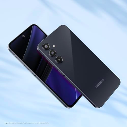 Samsung Galaxy A55 5G (Awesome Navy, 12GB RAM, 256GB Storage) | AI | Metal Frame | 50 MP Main Camera (OIS) | Super HDR Video| Nightography | IP67 | Corning Gorilla Glass Victus+ | sAMOLED Display