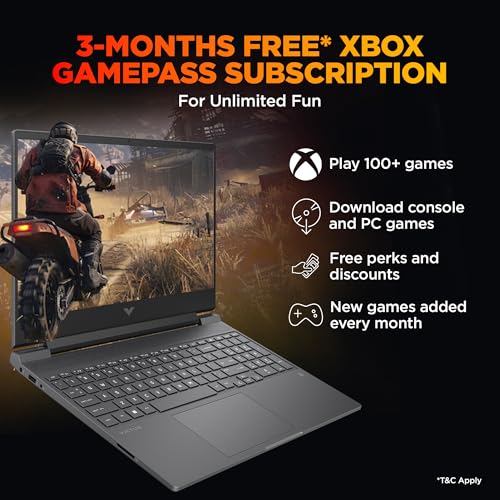 HP Smartchoice Victus, 13th Gen i7-13620H, 6GB RTX 4050, 16GB DDR4(Upgradeable) 512GB SSD, 144Hz, 300nits, FHD, 15.6''/39.6cm, Win11, M365* Office24, Mica Silver, 2.3kg, fa2100/03/04tx, Gaming Laptop