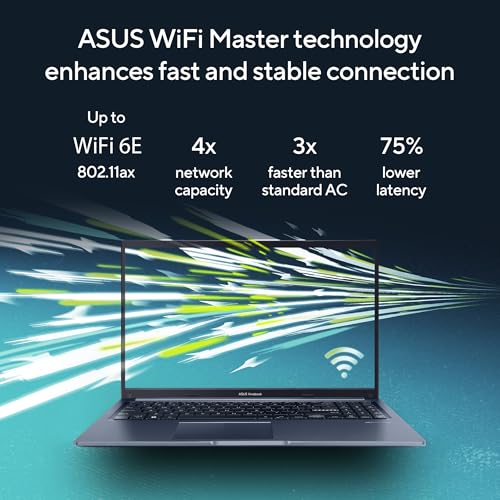 ASUS Vivobook 15,13th Gen,Intel Core i7-13620H(Intel UHD iGPU/16GB RAM/1TB SSD/FHD/15.6"/60Hz/Backlit Keyboard/42Whr/Windows 11/M365 Basic (1Year)*/Office Home 2024/Quiet Blue/1.7 Kg)X1502VA-BQ1298WS