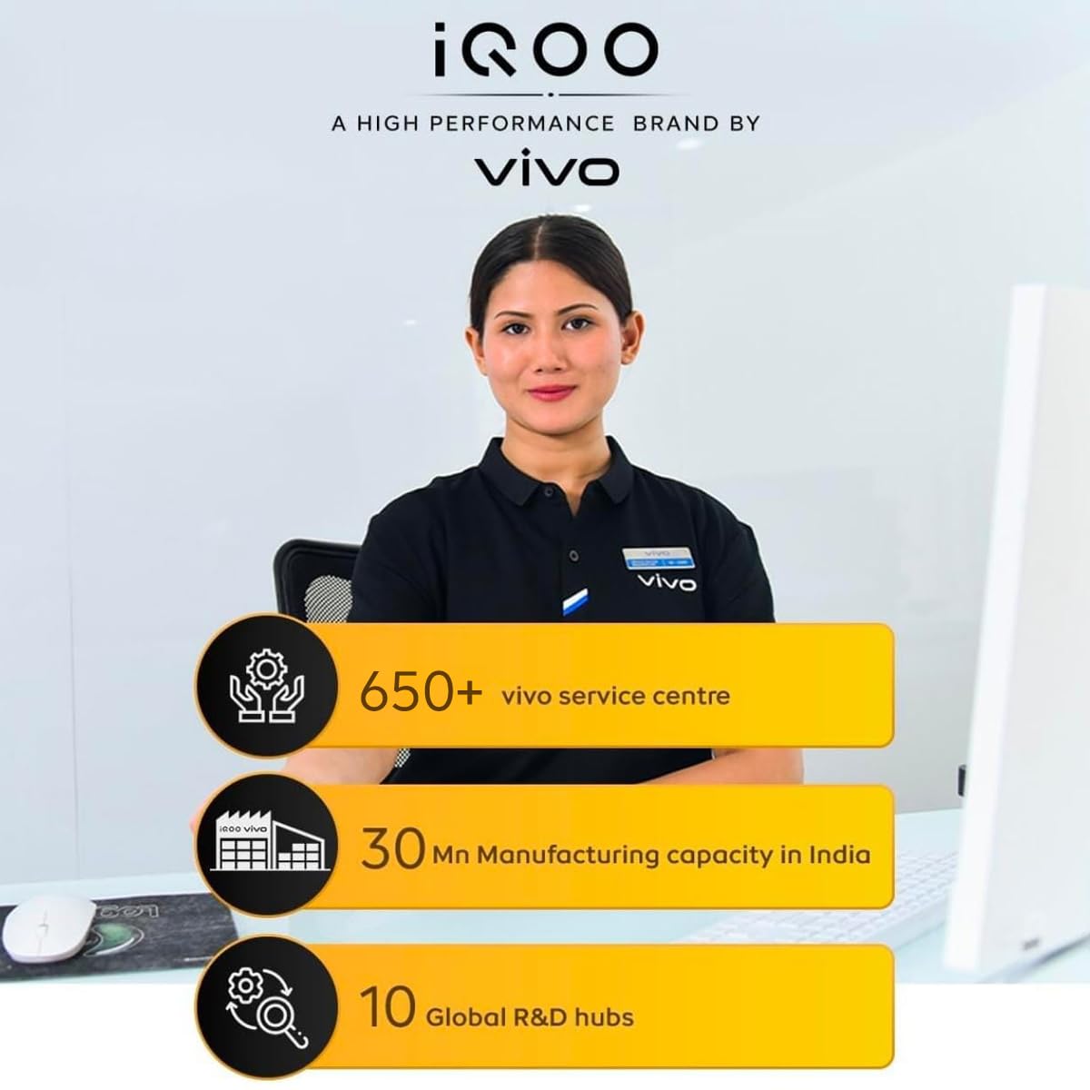 iQOO Neo 10 (Inferno Red, 8GB RAM, 128GB Storage) | Snapdragon 8s Gen 4 Processor & SuperComputing Chip Q1 | 7000 mAh Battery | Segment’s Highest 144 FPS Gaming Smartphone