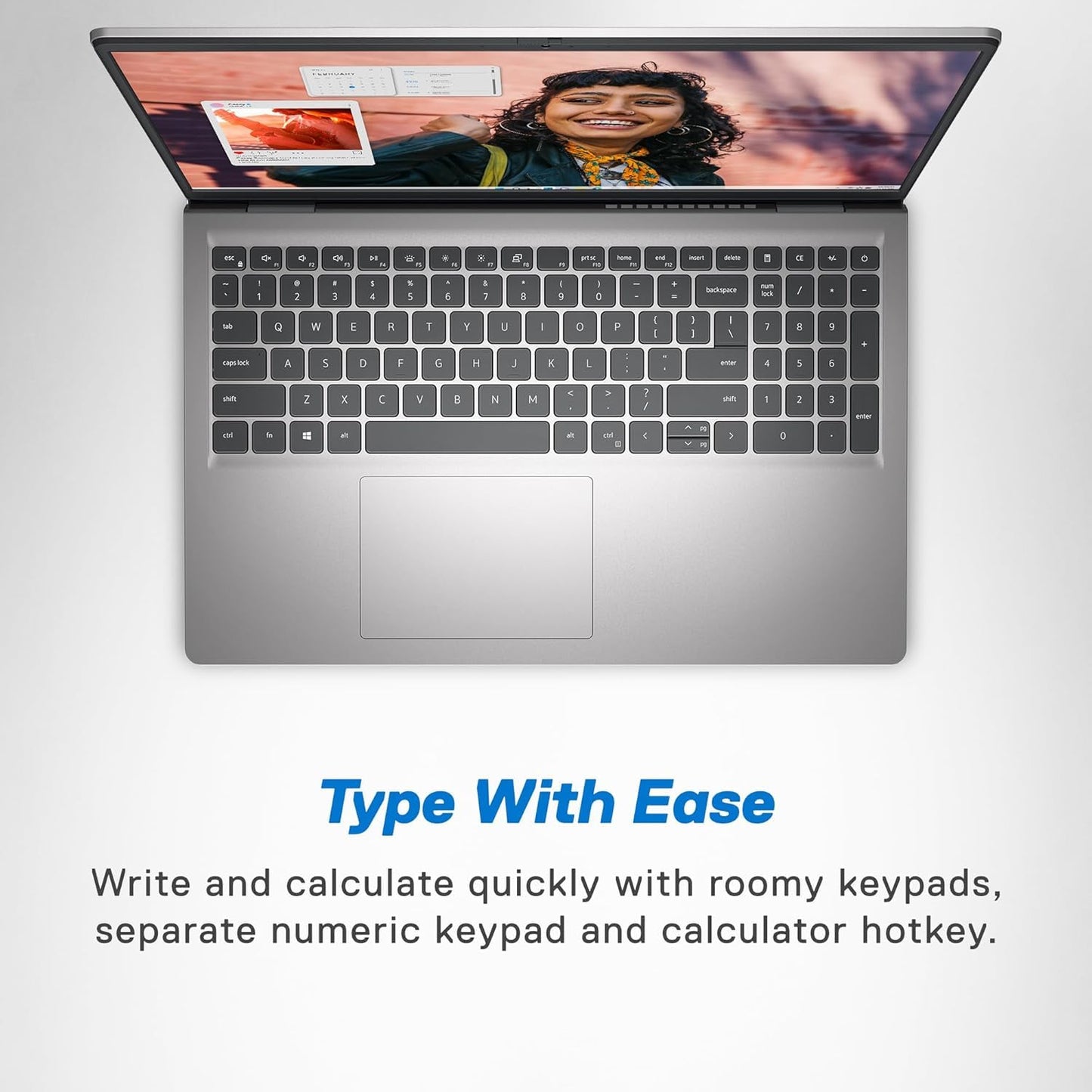Dell Inspiron 3530, Intel Core i5 13th Gen - 1334U, 16GB RAM, 1TB SSD, FHD 15.6"/39.62 cm, Windows 11, MSO'24, Silver, 1.62kg, Backlit Keyboard, 15 Month McAfee, Thin & Light Laptop