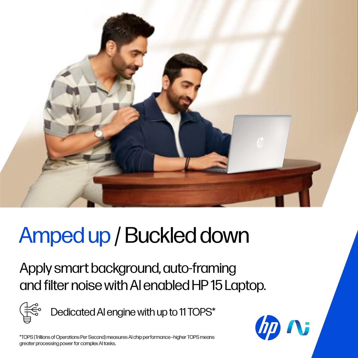 HP 15, Intel Ultra 5 125H, 12 Tops (16GB DDR5, 512GB SSD) FHD, IPS, 15.6''/39.6cm, Win11, M365 Basic(1yr)* Office24, Silver, 1.65kg, fd1254TU, Intel Graphics, FHD Camera w/Shutter, AI Powered Laptop