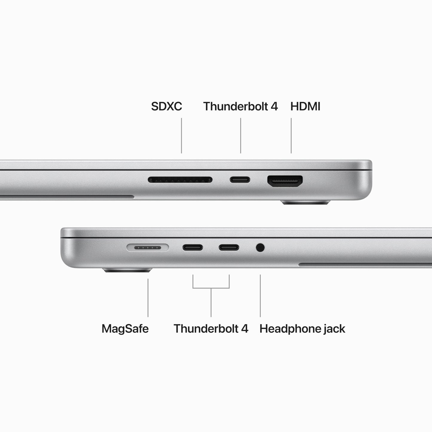 Apple 2023 MacBook Pro (16-inch, Apple M3 Max chip with 16‑core CPU and 40‑core GPU, 48GB Unified Memory, 1TB) - Silver