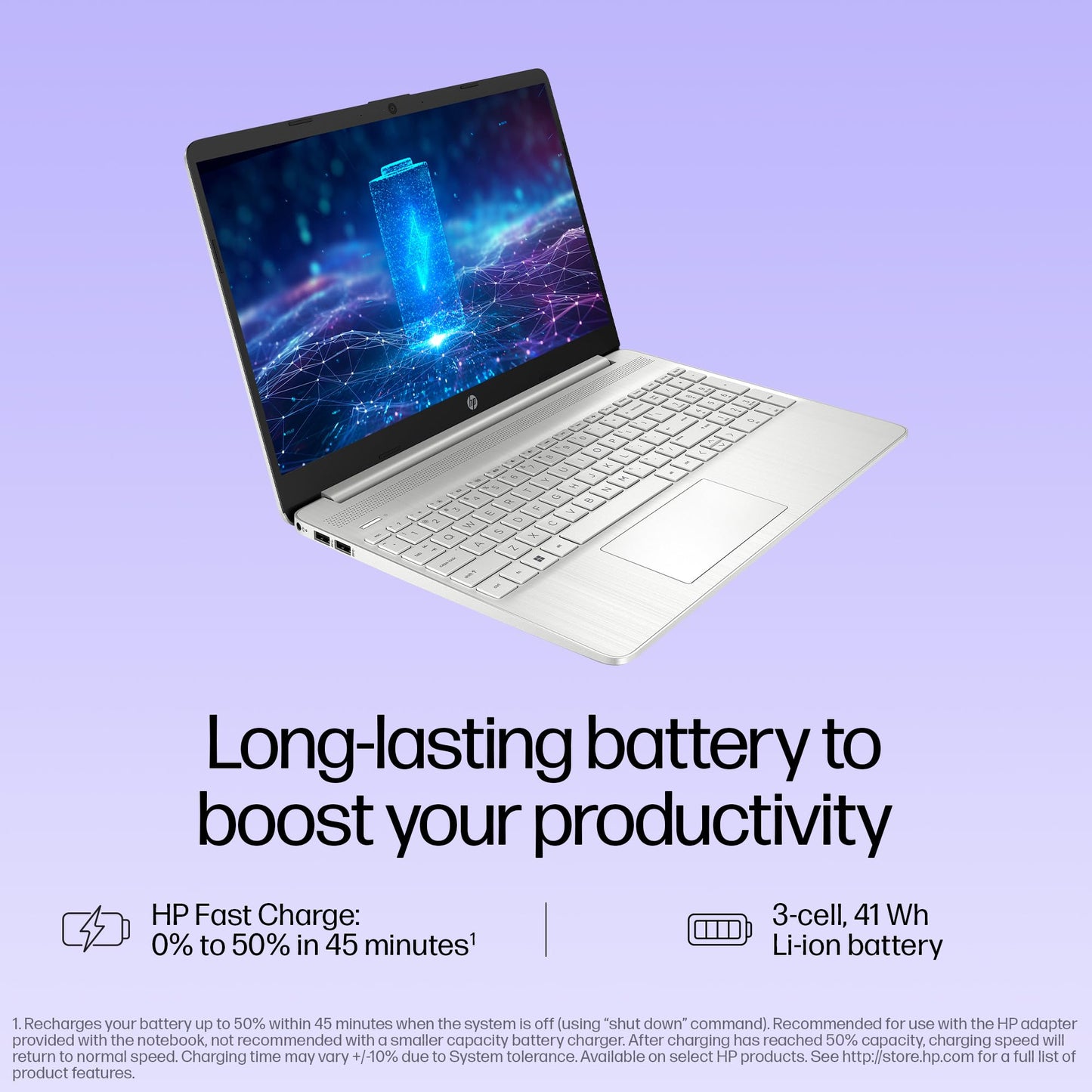 HP 15s, 12th Gen Intel Core i3-1215U (8GB DDR4, 512GB SSD) Anti-Glare, 15.6"/39.6cm,FHD, Win 11, MS Office 21, Silver, 1.69kg, fy5006tu/fd0751tu/fd0752tu, UHD Graphics, HD Camera, Dual Speakers Laptop