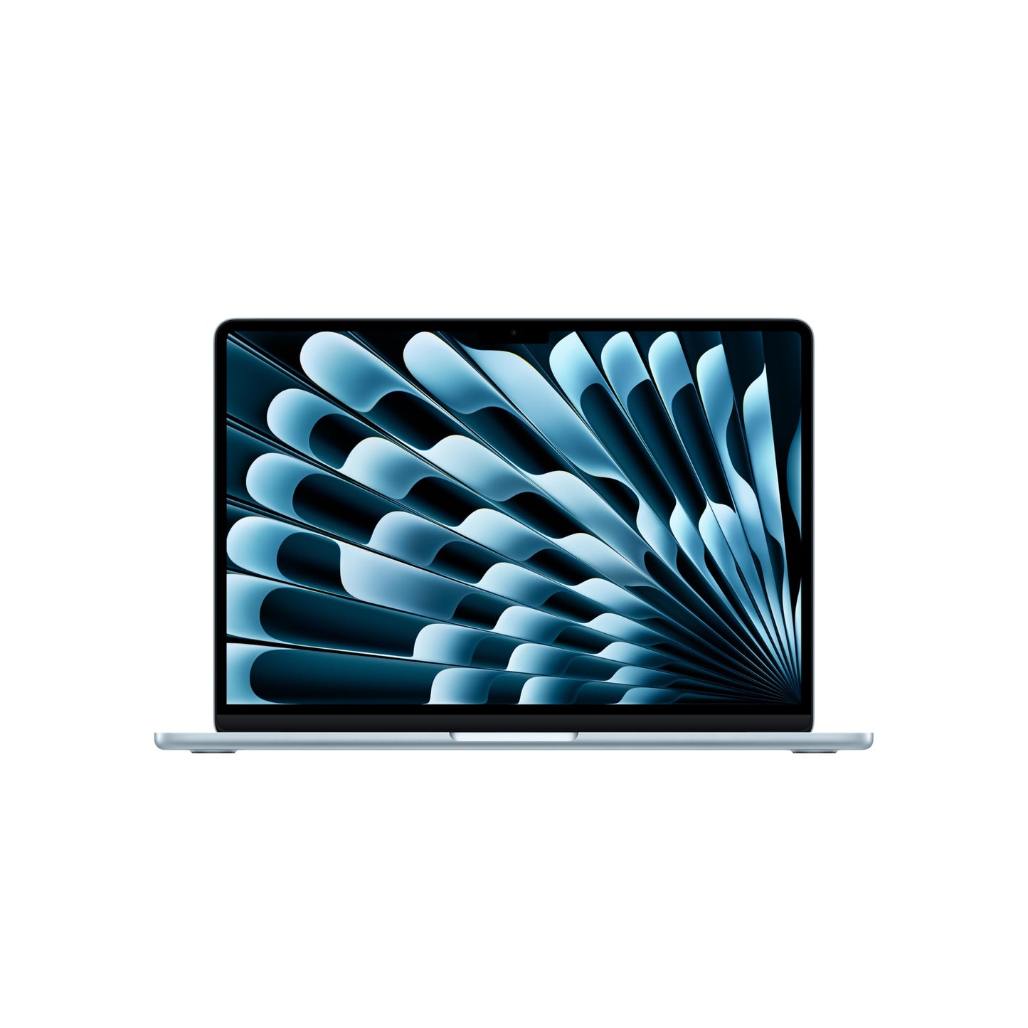 Apple 2025 MacBook Air (13-inch, Apple M4 chip with 10-core CPU and 10-core GPU, 16GB Unified Memory, 512GB) - Sky Blue