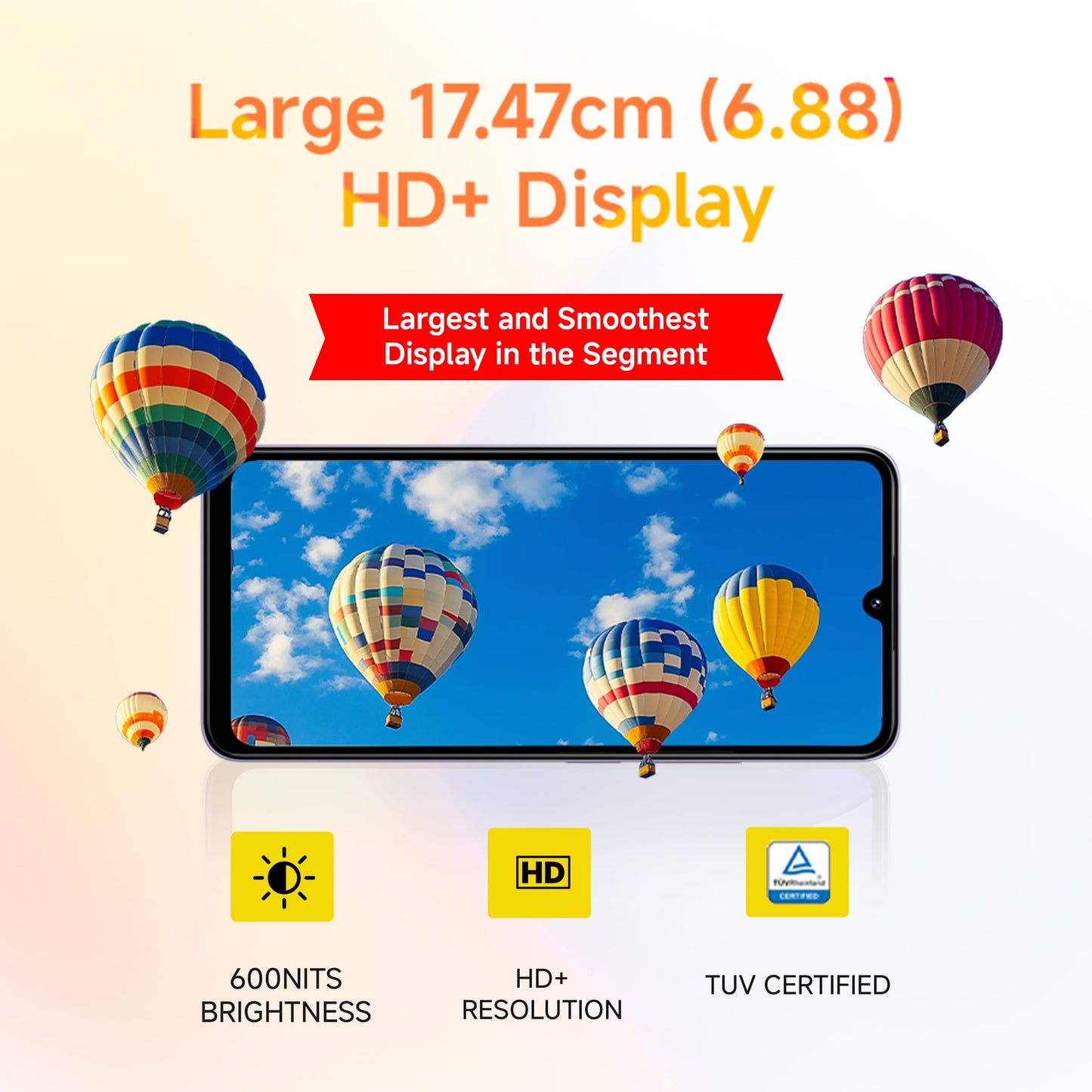Redmi A4 5G (Starry Black, 6GB RAM, 128GB Storage) | Segment Largest 6.88in 120Hz | 50MP Dual Camera | 18W Fast Charging | Charger in The Box