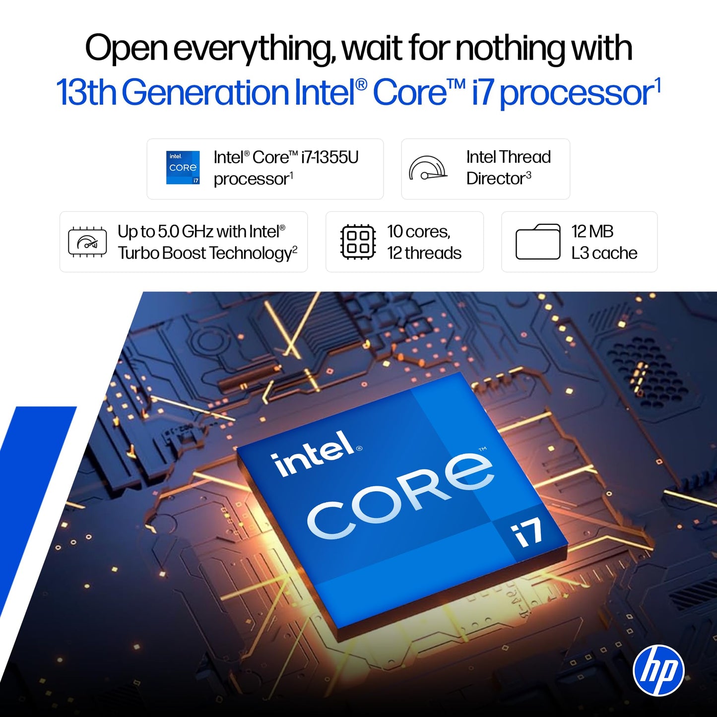 HP 15, 13th Gen Intel Core i7-1355U (16GB DDR4, 512GB SSD) FHD, Anti-Glare, 15.6’’/39.6cm, Win11, M365(1yr)* Office 24, Silver, 1.59kg, Iris Xe, FHD Camera w/Shutter, Backlit Laptop fd0468tu/fd0515tu