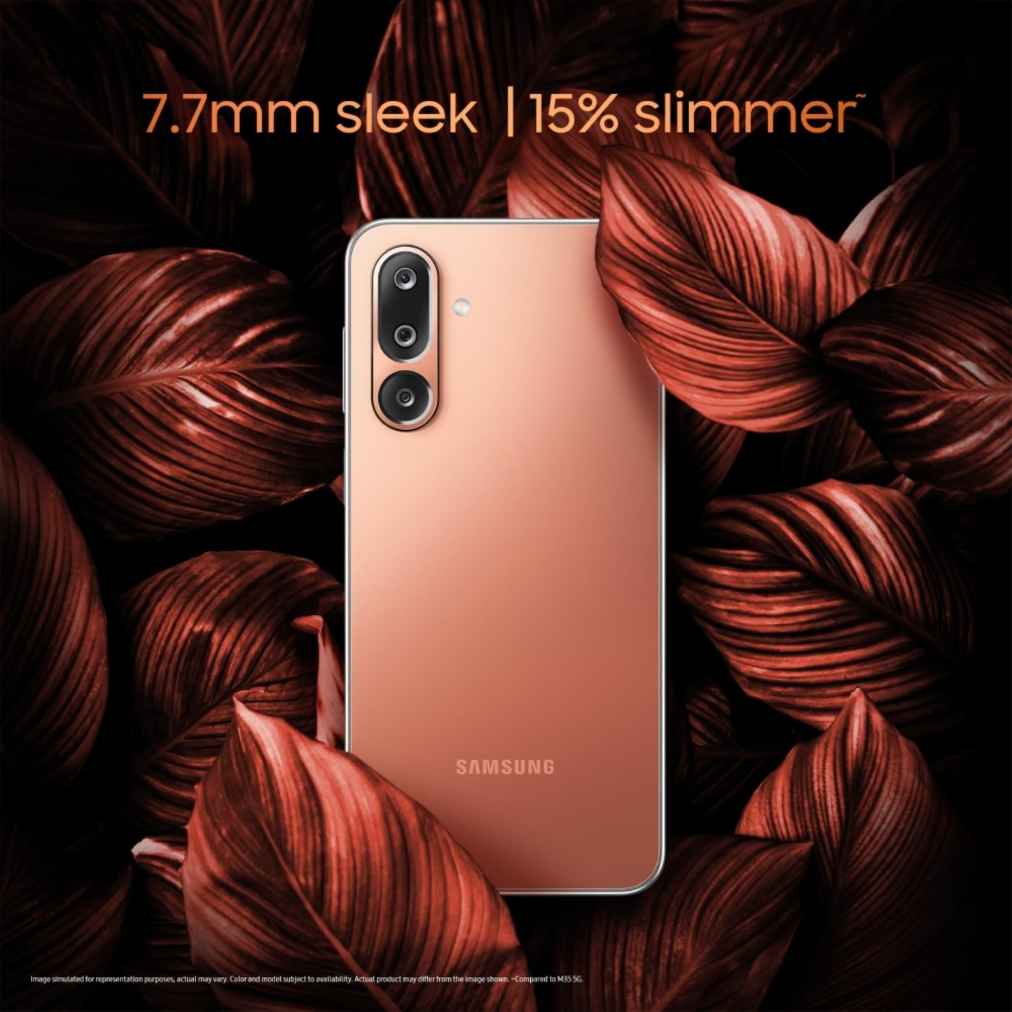 Samsung Galaxy M36 5G (Serene Green, 8 GB RAM, 256 GB Storage)| Circle to Search| Google Gemini| Corning Gorilla Glass Victus+| 7.7mm Slim| AI Enhanced 50 MP OIS Triple Camera| Unmatched Nightography
