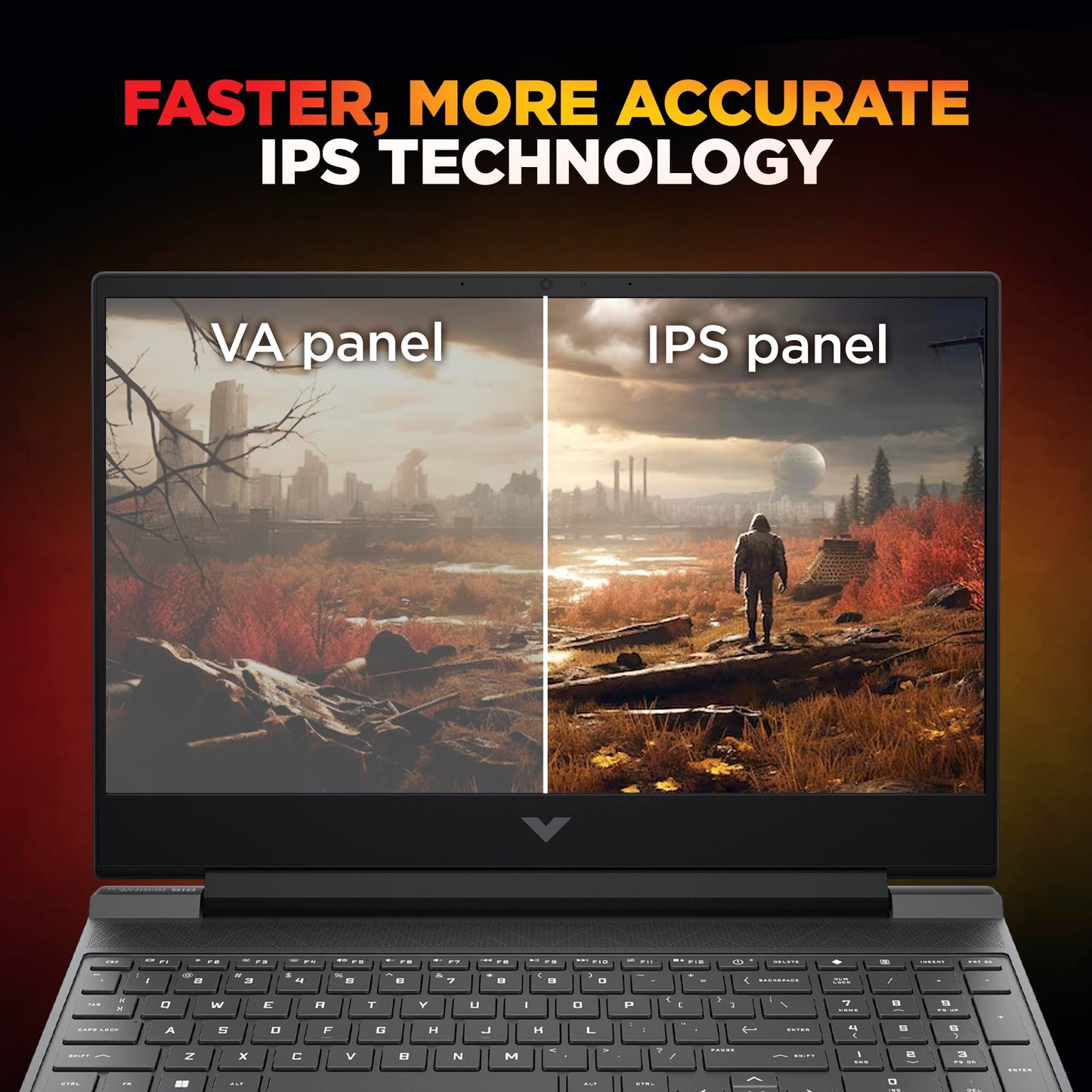 HP Smartchoice Victus, 13th Gen i7-13620H, 6GB RTX 4050, 16GB DDR4(Upgradeable) 512GB SSD, 144Hz, 300nits, FHD, 15.6''/39.6cm, Win11, M365* Office24, Mica Silver, 2.3kg, fa2100/03/04tx, Gaming Laptop